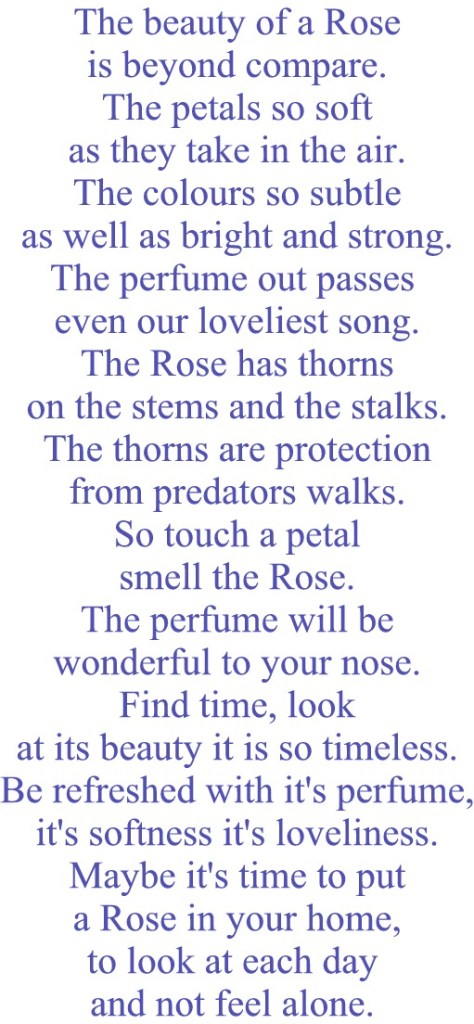 Poem about a Rose